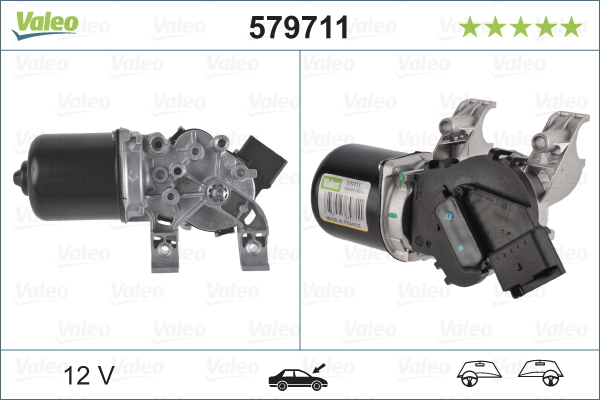 Motor stergator 579711 VALEO